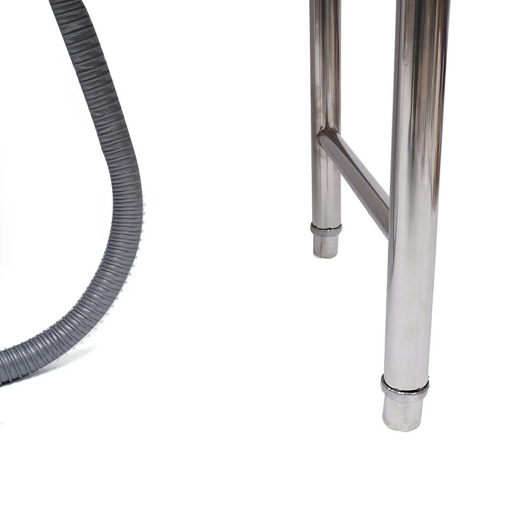 Commercial Stainless Steel Sink Bowl Kitchen Catering Prep Table +1 Compartment