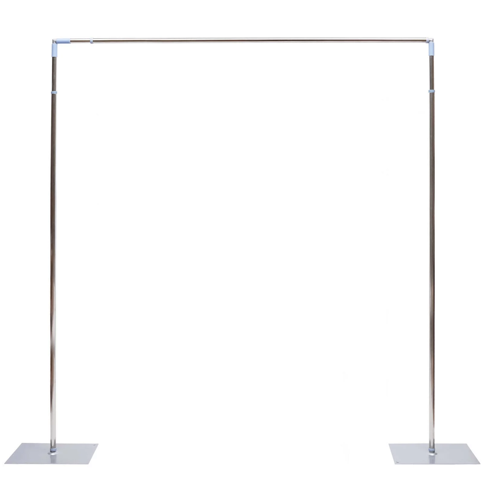 Miumaeov 9.8 x 9.8ft Square Wedding Arch Backdrop Stand Birthday Party Metal Balloon Frame Prop