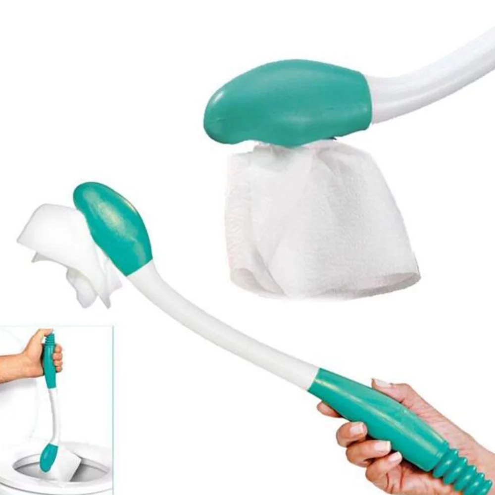 Bottom Bum Wiper Toilet Incontinence Aid Obese Elderly Disability Mobility New Bathroom Set