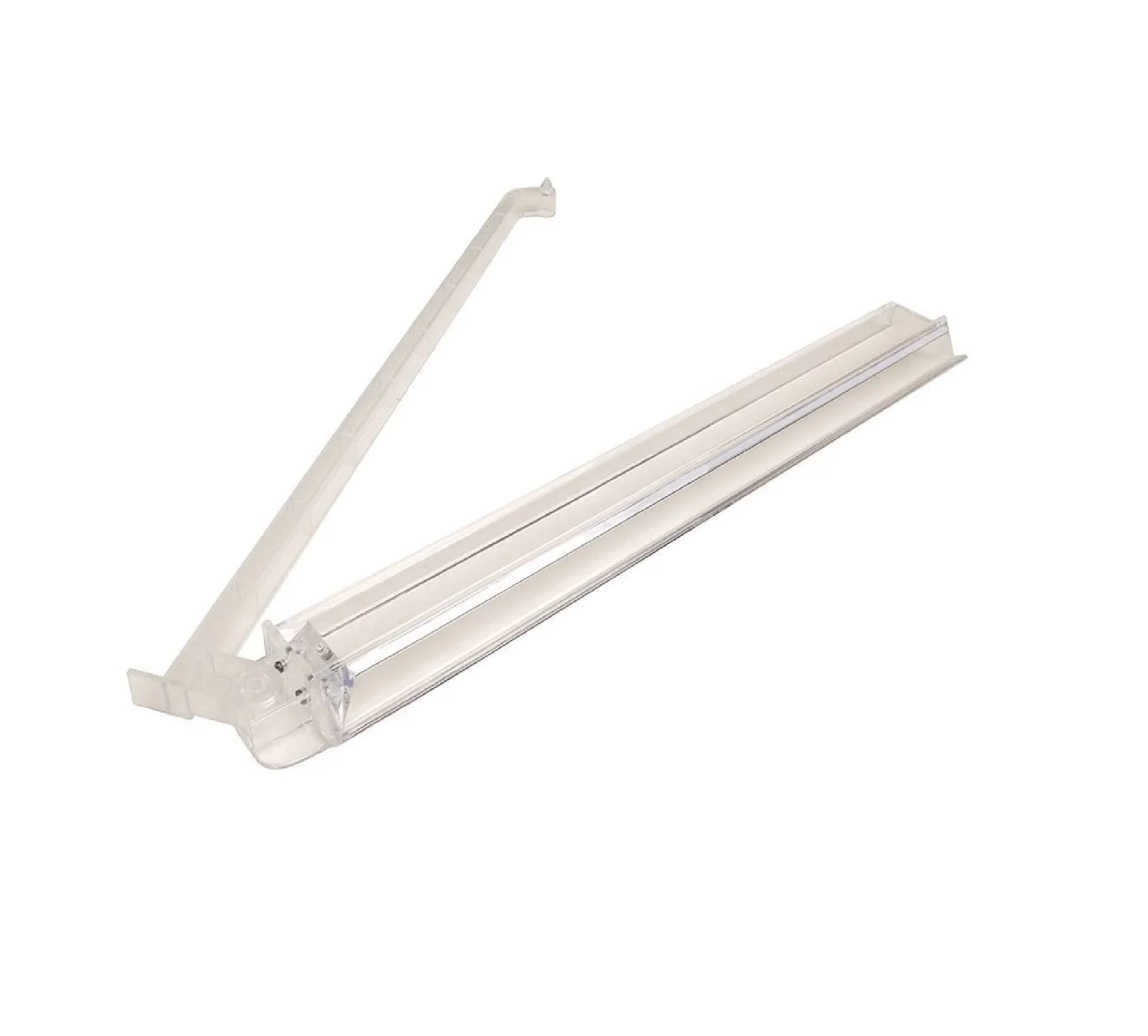 American Mahjong All-in-One Transparent Tile Rack & Pusher Arm,Clear Combo Racks with Pushers- Set of 4