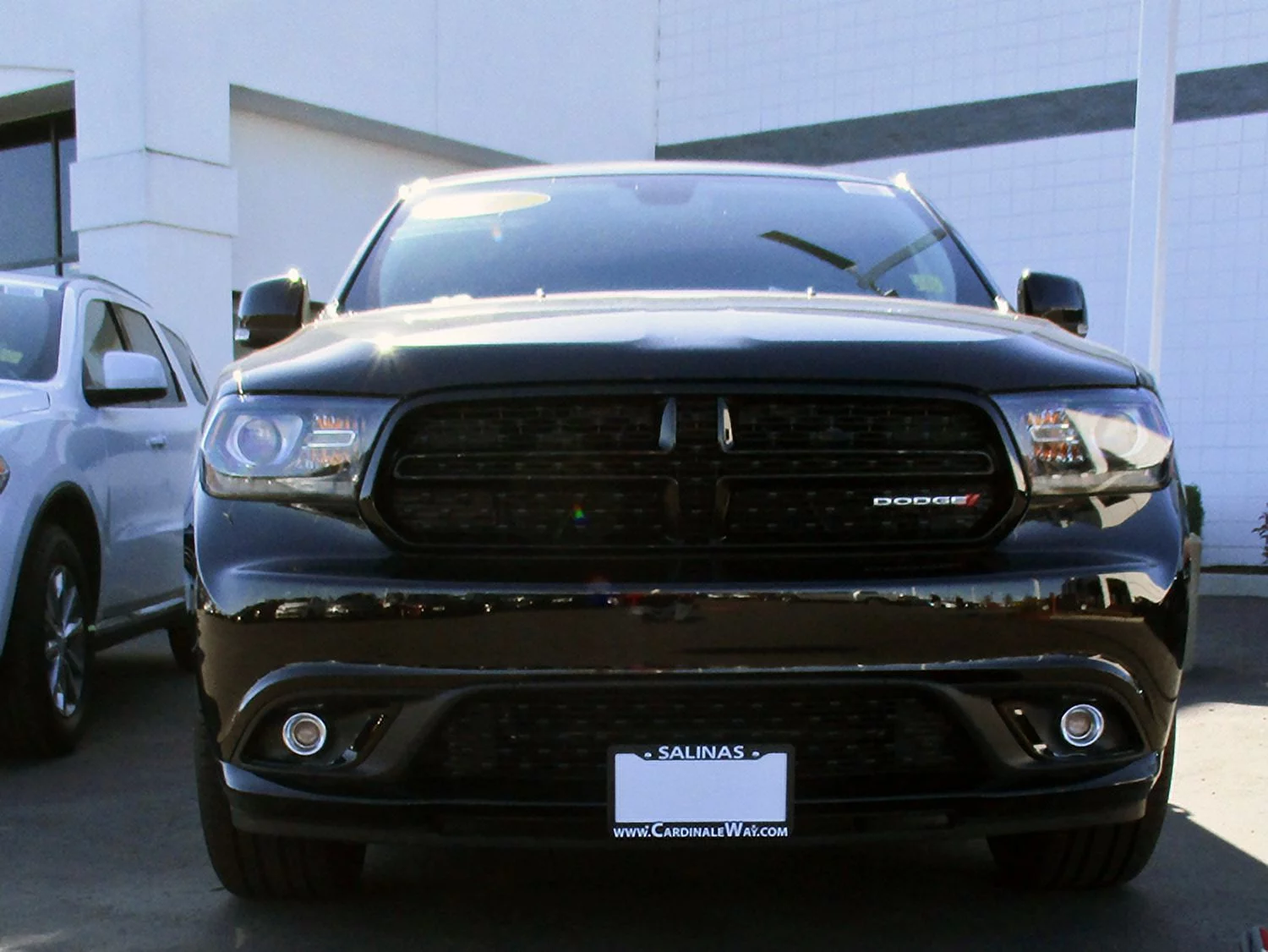 STO N SHO Front License Plate Bracket Compatible with 2014-2017 Dodge Durango SXT, RT, GT (SNS109)