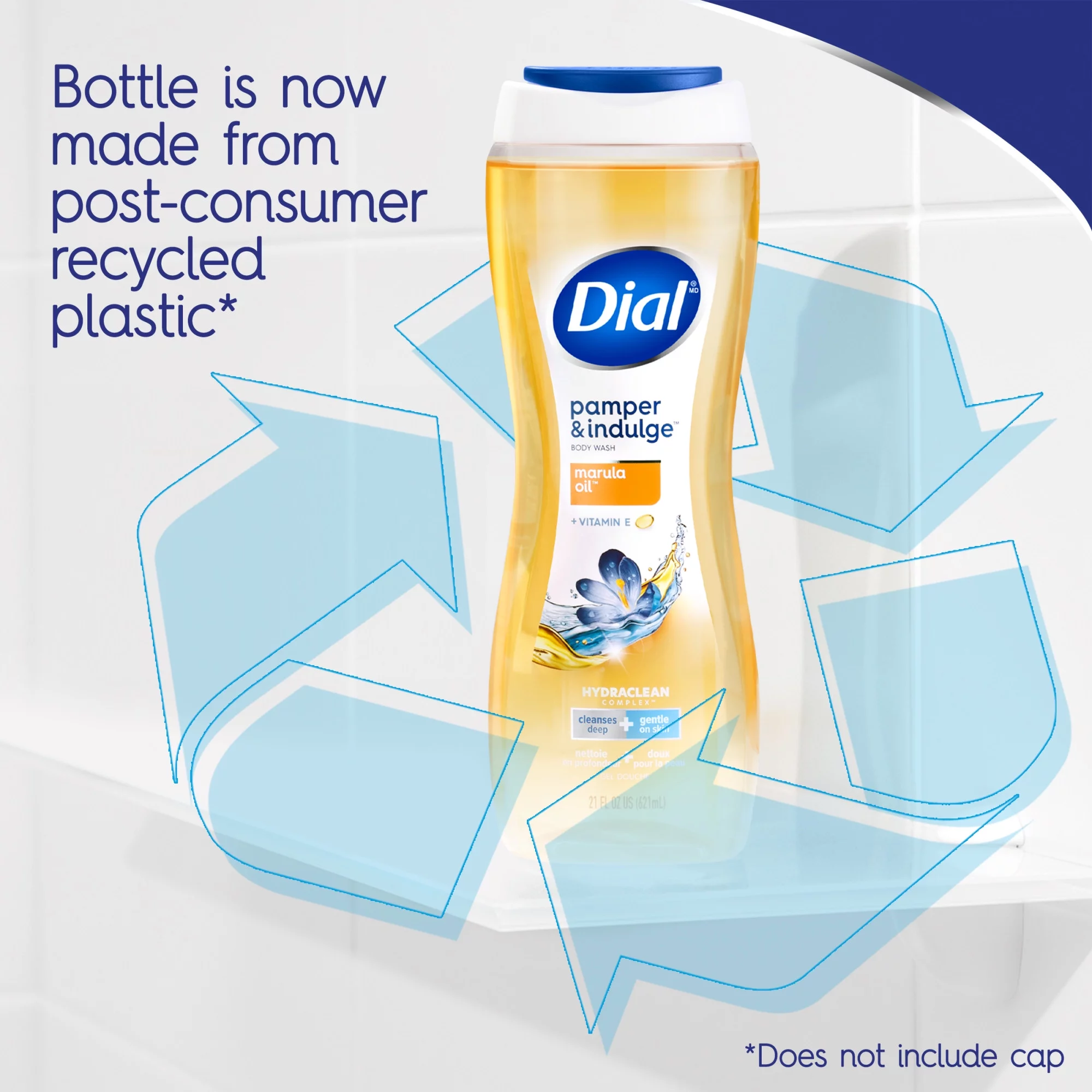 Dial Body Wash, Pamper & Indulge Marula Oil, 21 fl oz