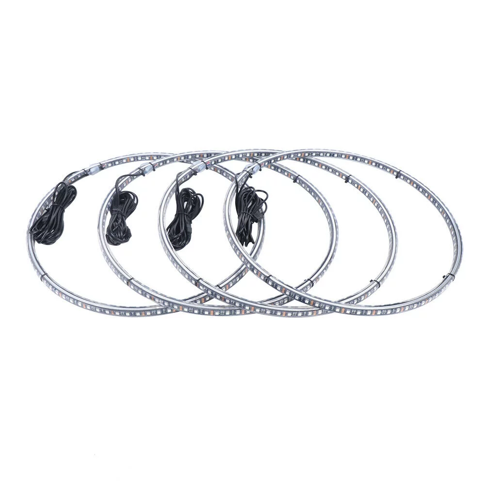 LED Double Row White RGB Color Chasing Flash Bluetooth 17.5