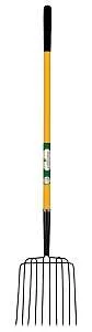 Landscapers Select BPJ-10LF-OR Fork 10 Tine Fiberglass Handle, 54 in