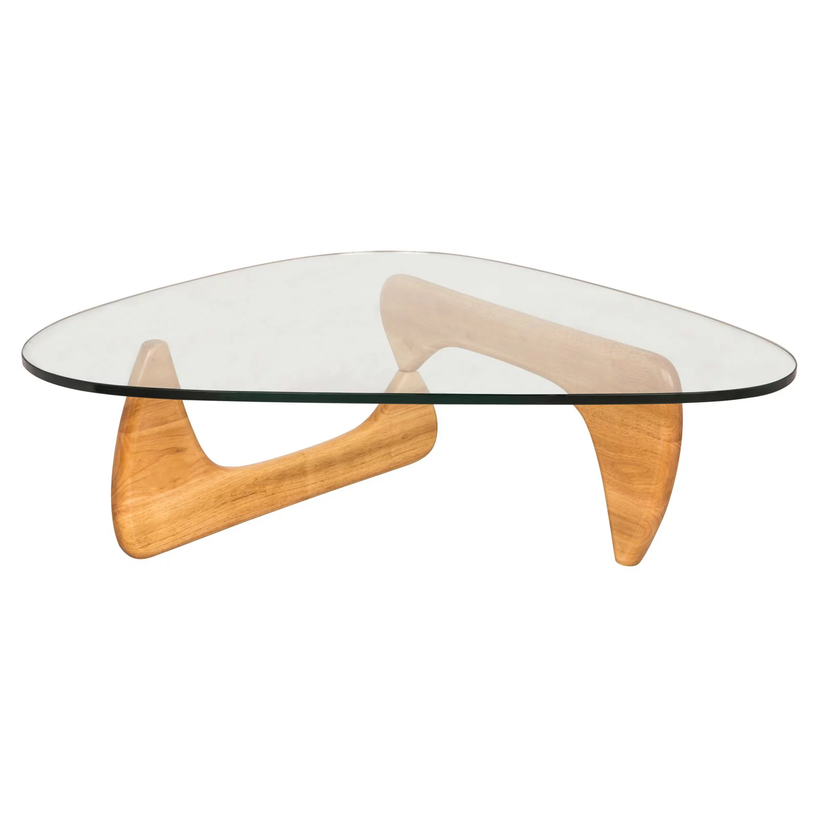 LeisureMod Imperial Triangle Coffee Table