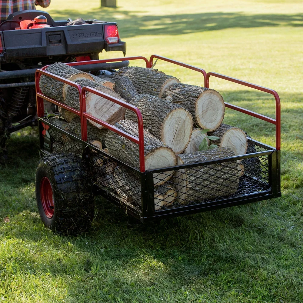 Yutrax TX162 Heavy Duty 1500 Pound Capacity Off Road Utility ATV Trailer