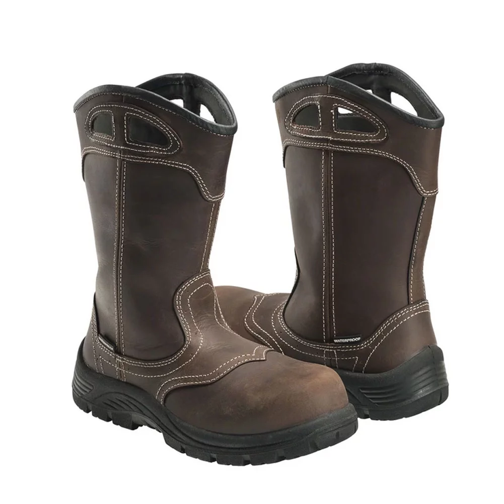 AVENGER Adult Female Framer Wellington Work Boots, Color: Brown, Size: 10, Width: M