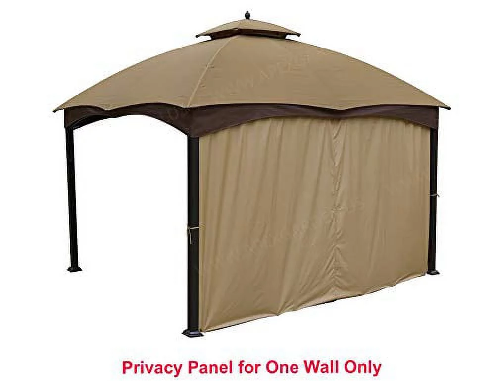 APEX GARDEN 12-ft Privacy Panel Curtain/Side Wall Sunshade (One Side Only)
