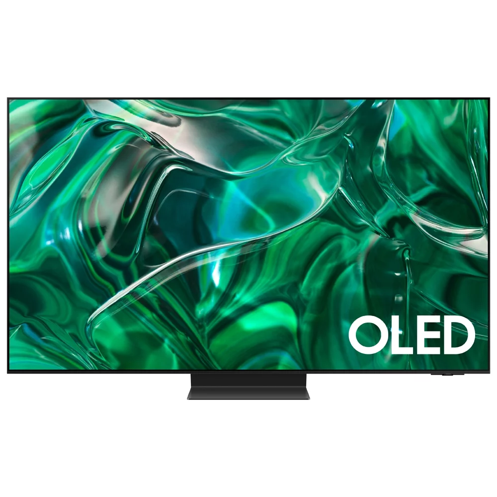 Samsung S95C 65 inch HDR Quantum Dot OLED Smart TV (2023) Bundle with Q-series 5.1.2 ch. Wireless Dolby ATMOS Soundbar w/ Q-Symphony, HW-Q800C
