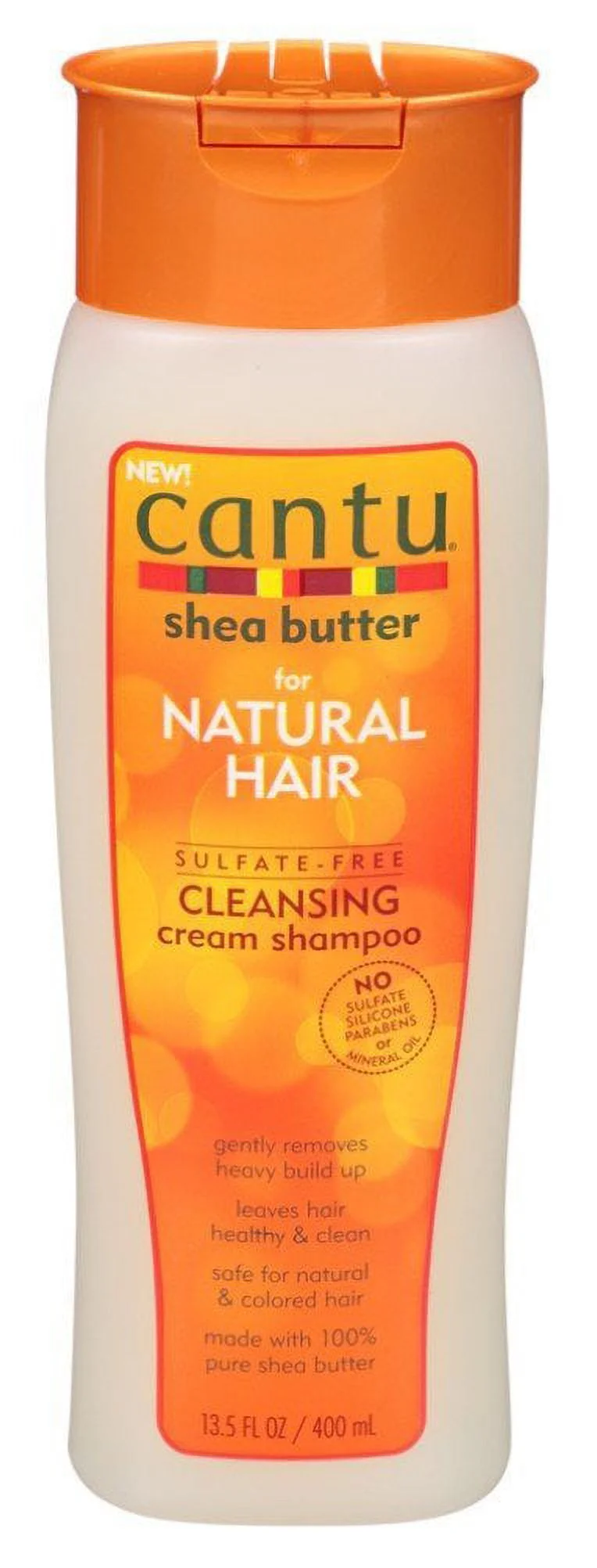Cantu Shampoo Natural Hair Cleansing 13.5Oz(Sulfate-Free) (2 Pack)