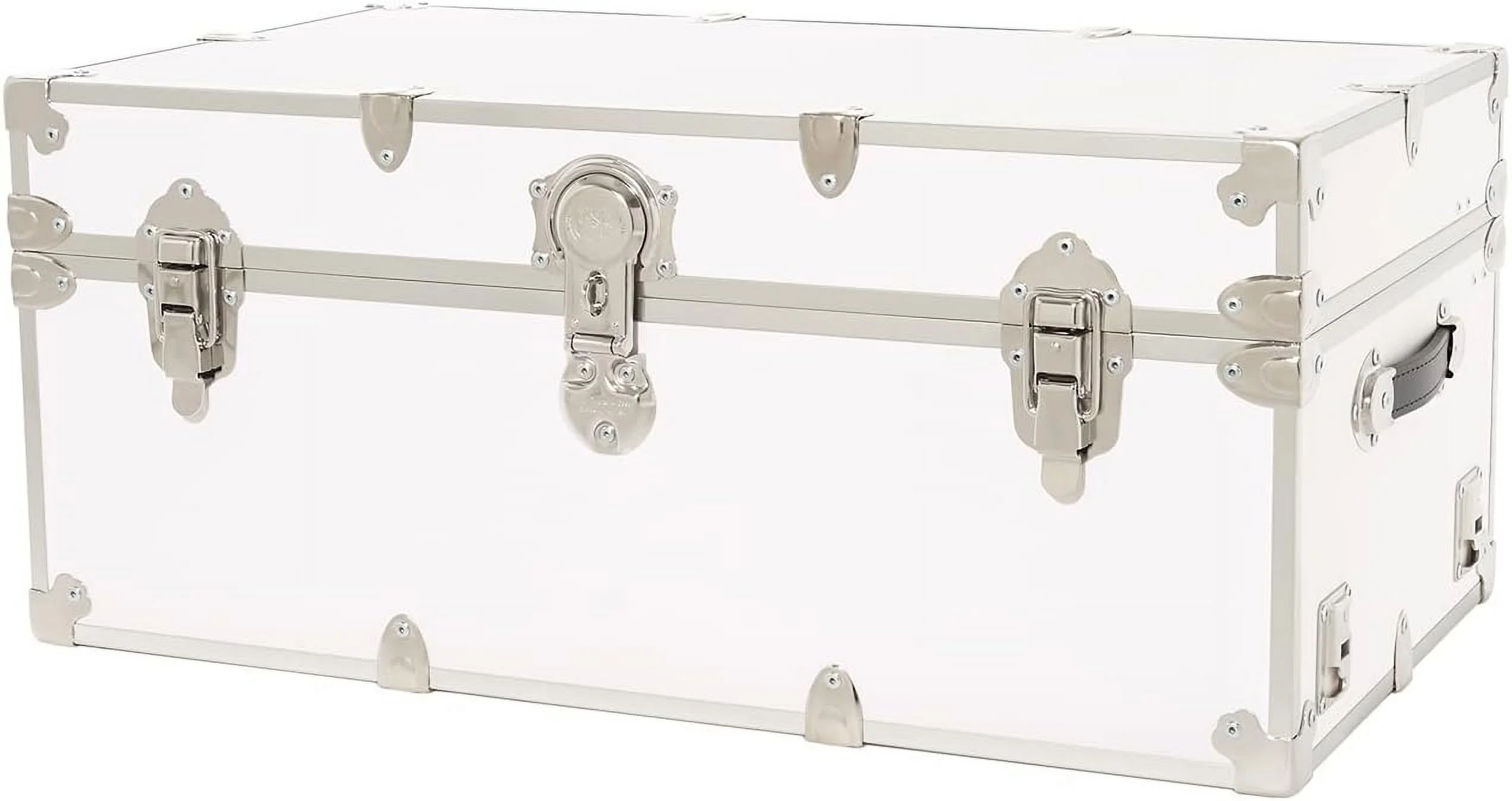 Rhino Trunk & Case Large Leather Embossed Vinyl Trunk, Summer Camp, College, Storage 32