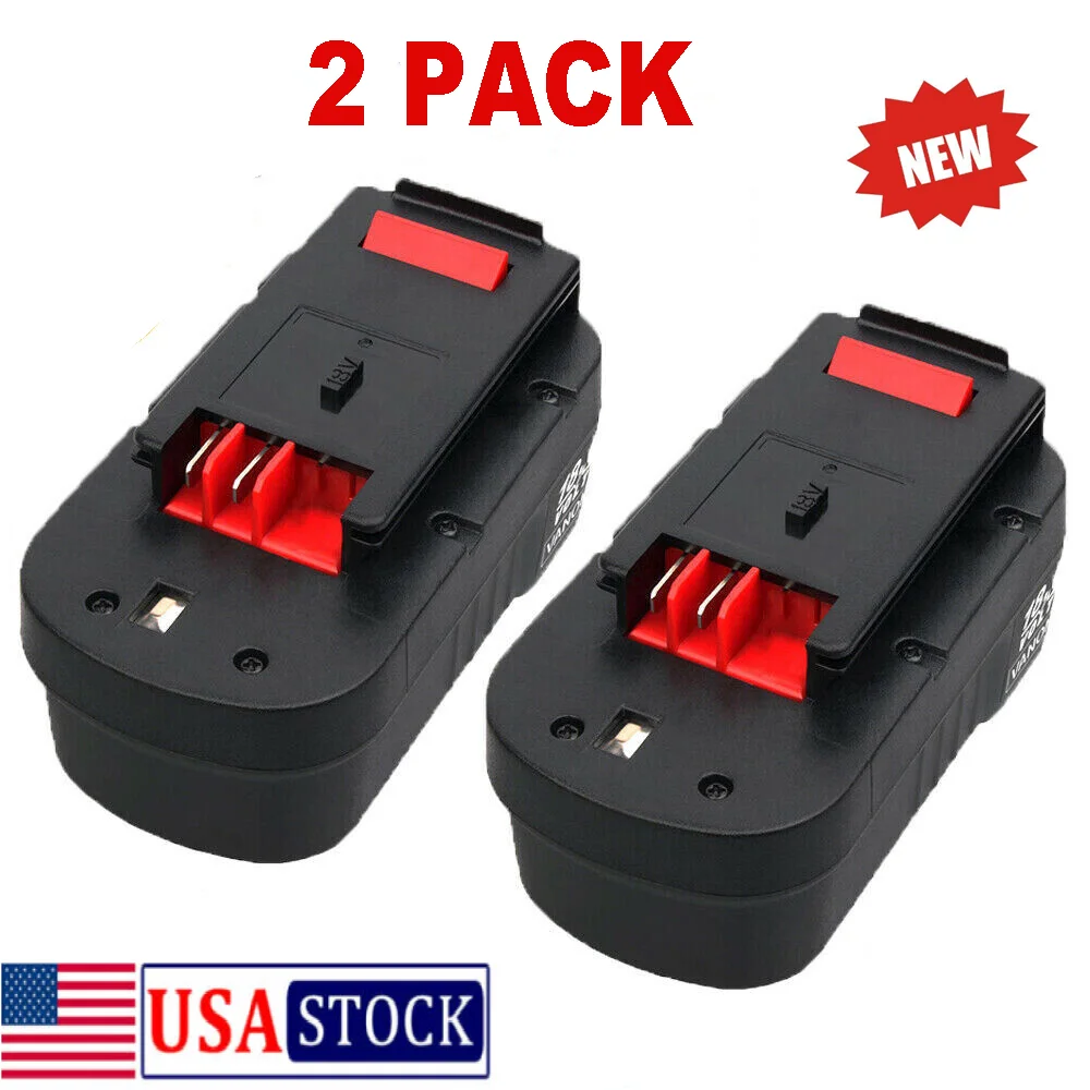 DASNITE for Black & Decker HPB18 Battery 18V 7000mAh LI-ION BDL1810B 2Pack
