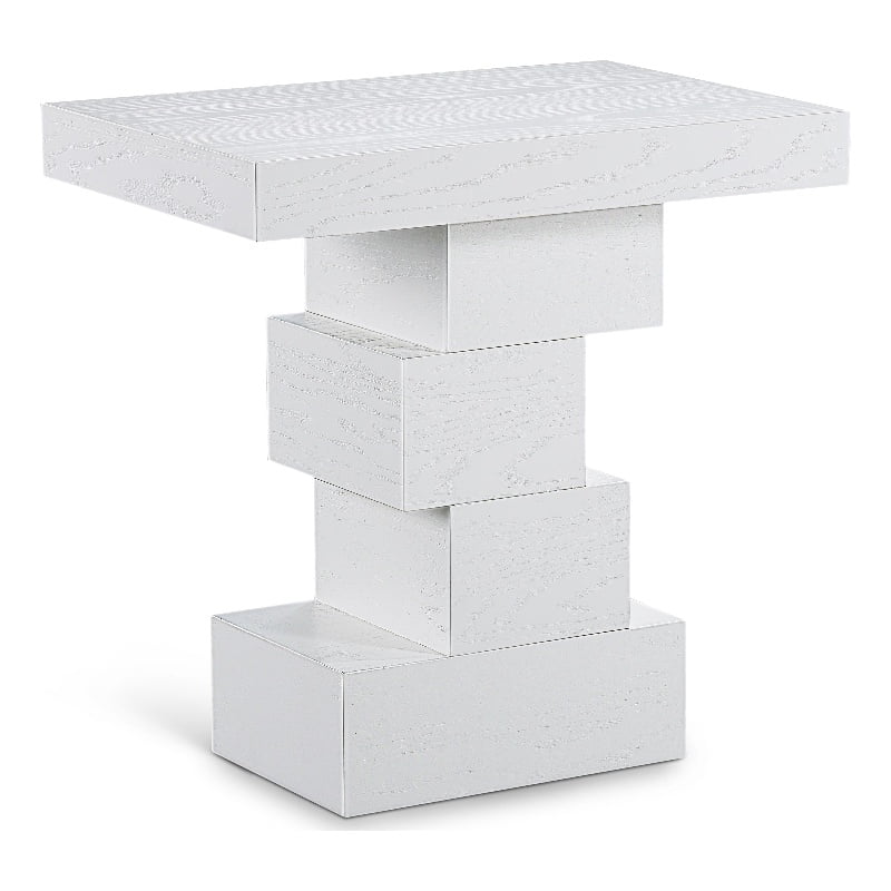 Meridian Furniture Westmount White End Table