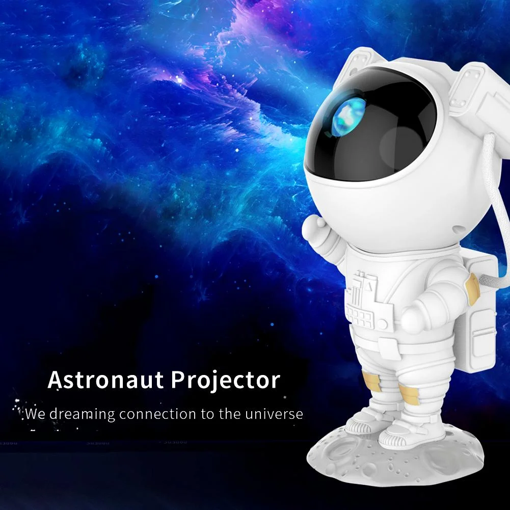 Star Projector Galaxy Night Light - Astronaut Space Buddy Projector, Starry US