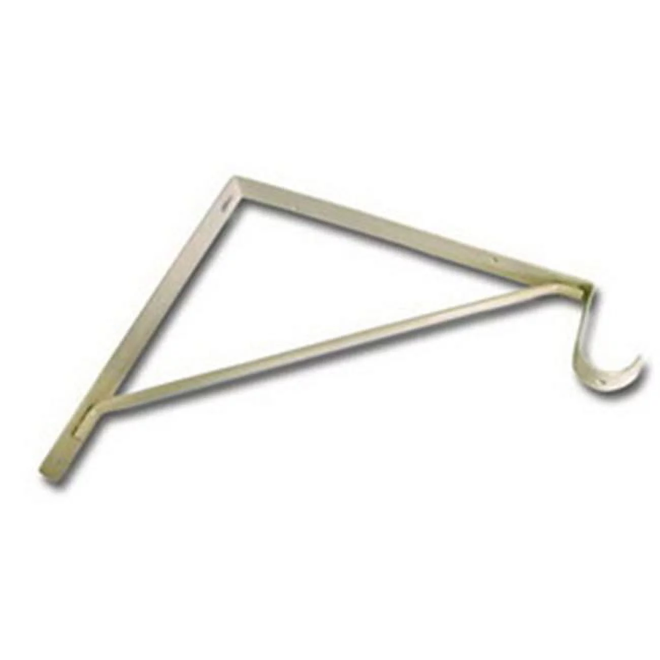 Knape & Vogt KV1195 WH Heavy Duty Shelf & Rod, White