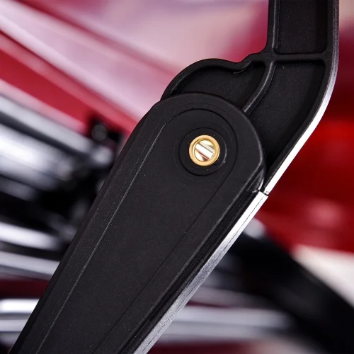 Hard Shell Roof Cargo Carrier with Security Keys, Roof Box, Cargo Box, 62 (L) x 31 (W) x 15(H) Inches, 14 Cubic Feet (Tool-Free Install), RED