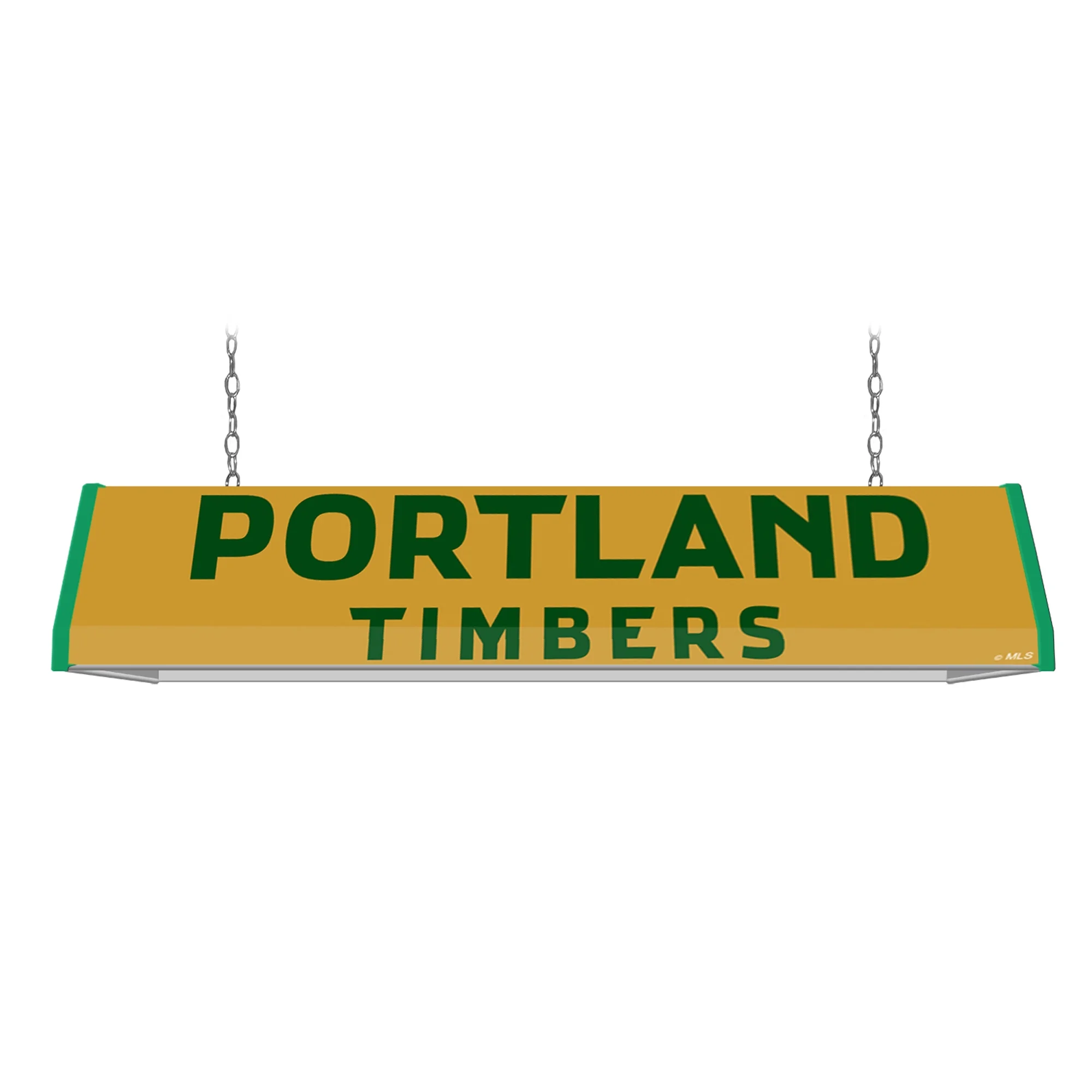 Portland Timbers 38.5'' x 10.75'' Standard Pool Table Light