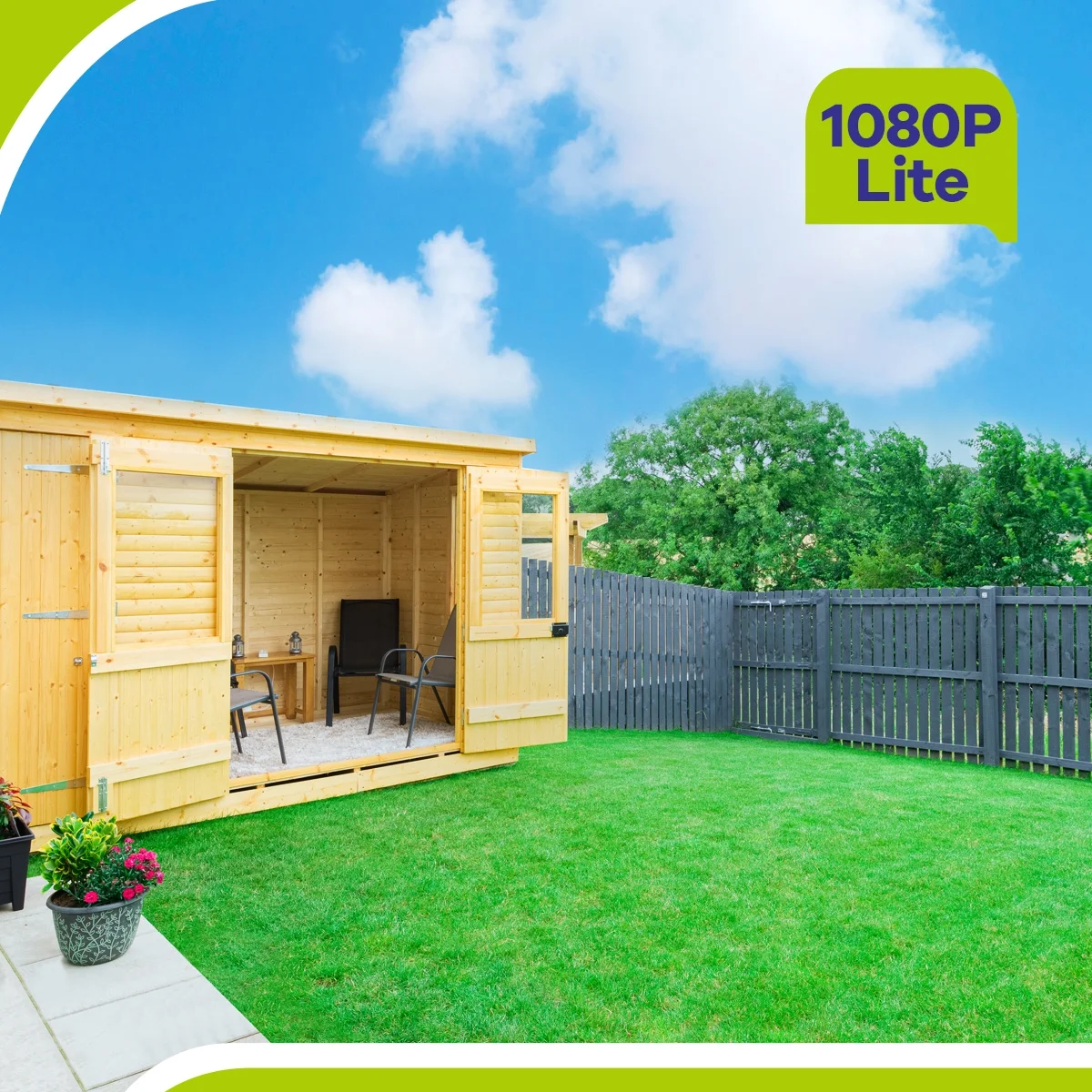 SANNCE 8CH 1080P HD CCTV System 6pcs 1080P Outdoor IR Security Camera 8 Channels Video Surveillance DVR Kits with 1TB HDD