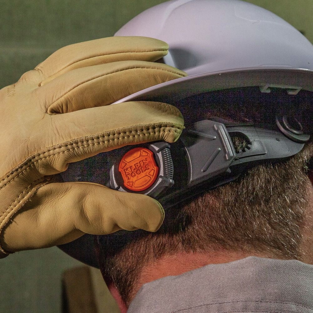 Klein Tools 60400 Full Brim Style Non-Vented Hard Hat - White