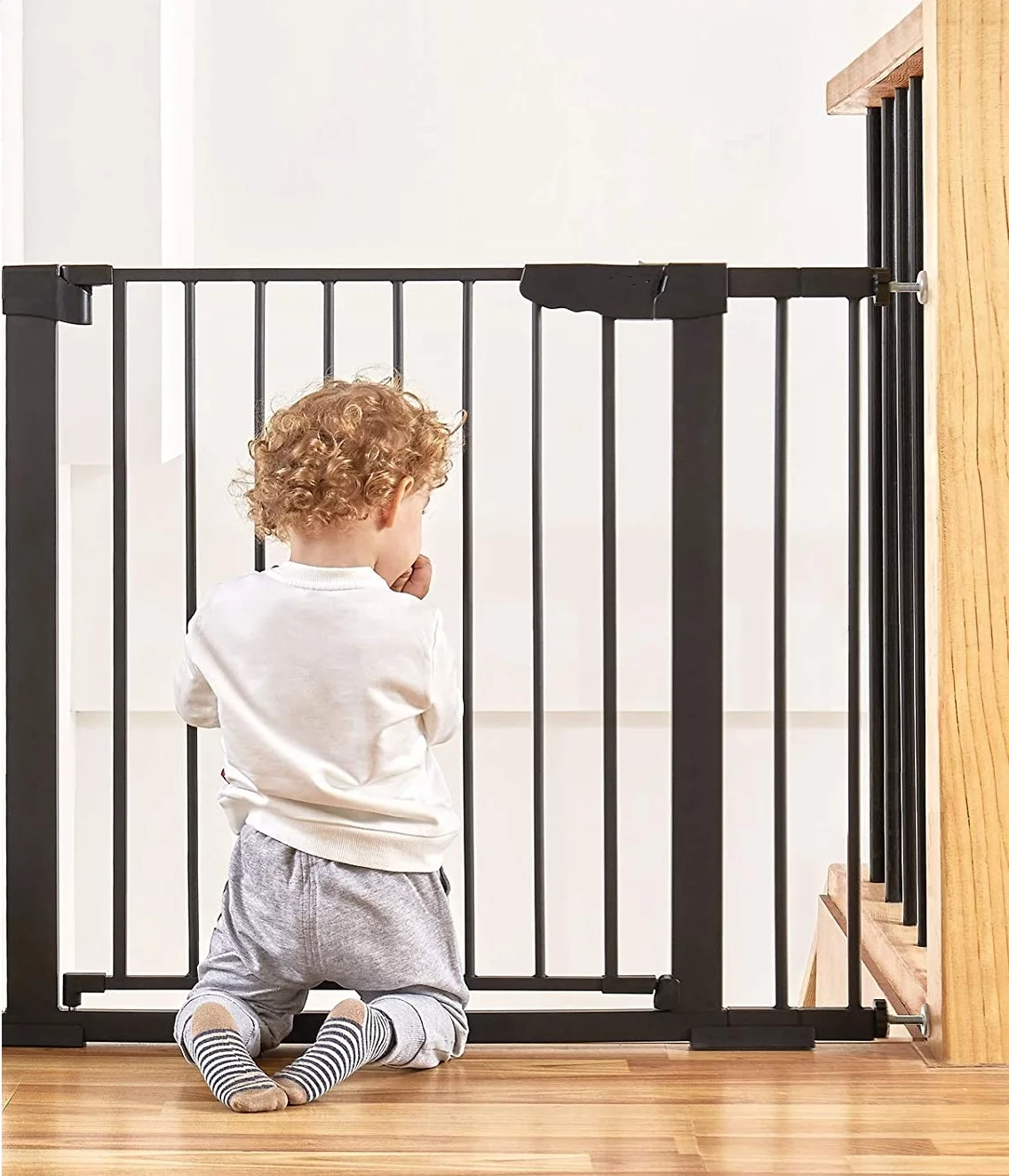 Baby Gates Door & Stair Dog Gates for Kids Pets 30