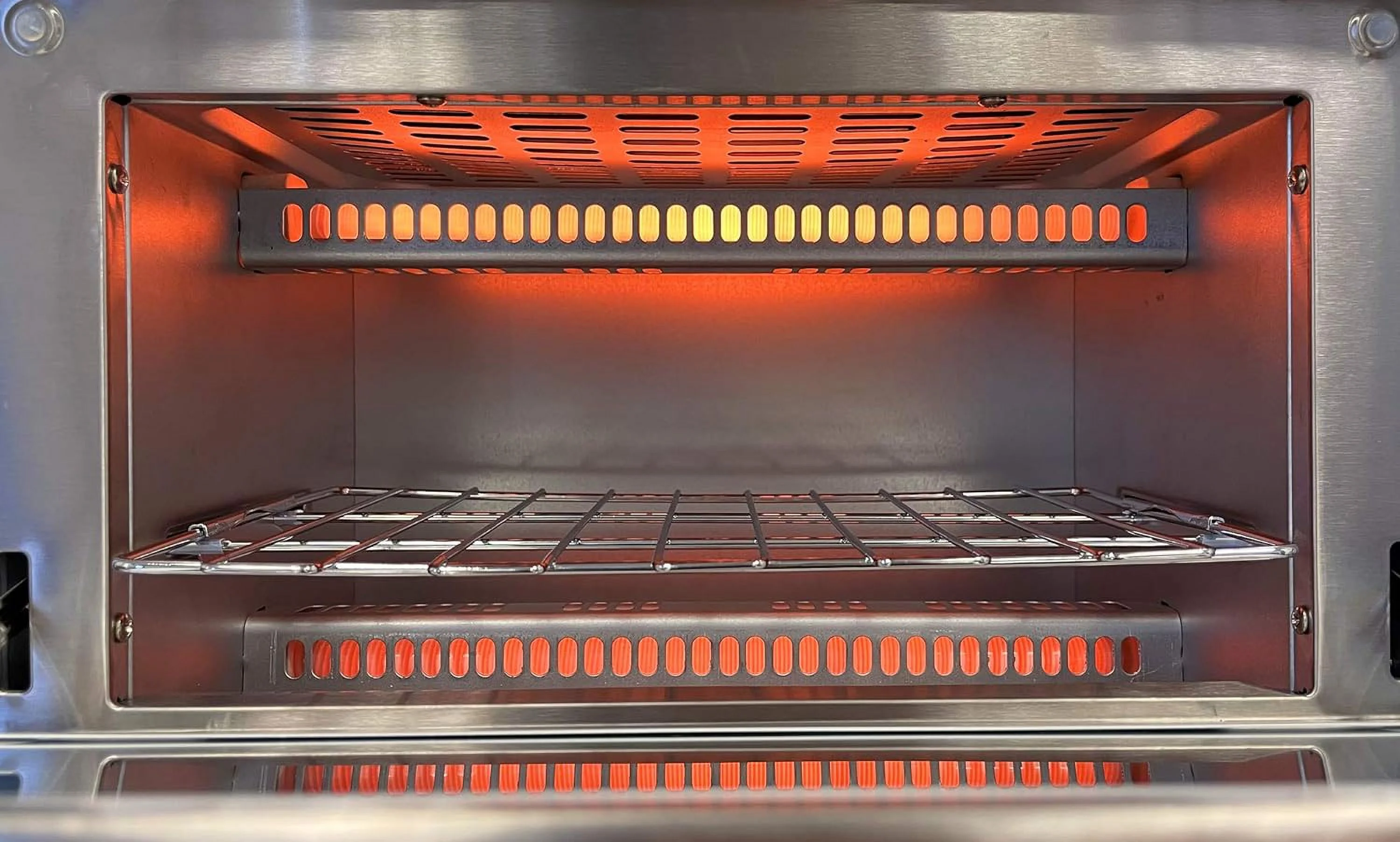 3-In-1 Breakfast Maker In Stainless Steel & Black,18.5W X 8.75D X 11.25H Inches