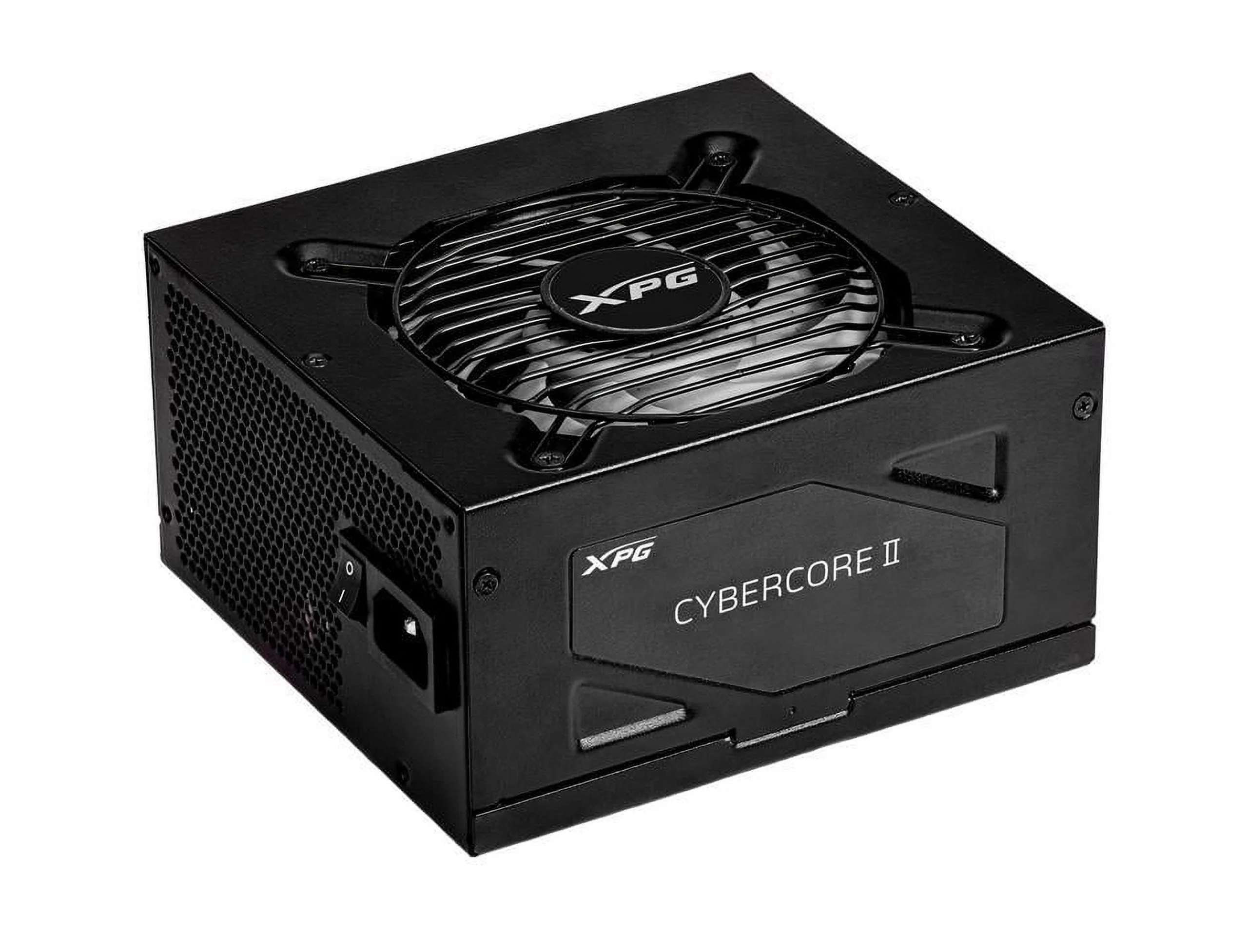 XPG Cybercore II 1000W PCIE 5 & ATX 3.0 Power Supply - Full Modular - 80 Plus and Cybernetics Platinum Certified - 100% Japanese 105°C Capacitors -(CYBERCOREII1000P-BKCUS)