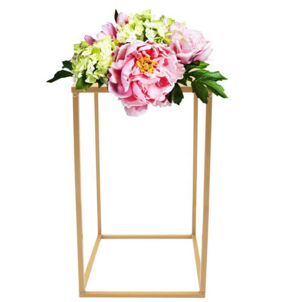 10pcs Iron Art Flower Rack Wedding Geometric Vases Column Stand Prop Detachable