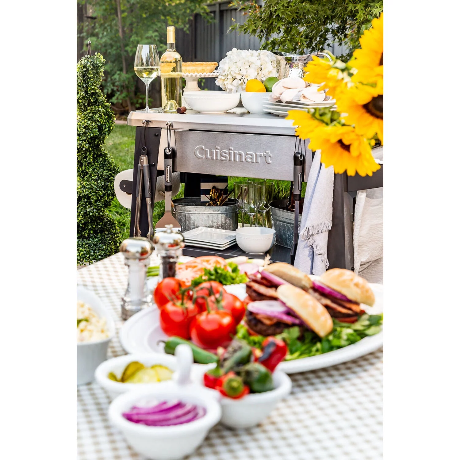 Cuisinart Outdoor Stainless Steel Grill Prep Table