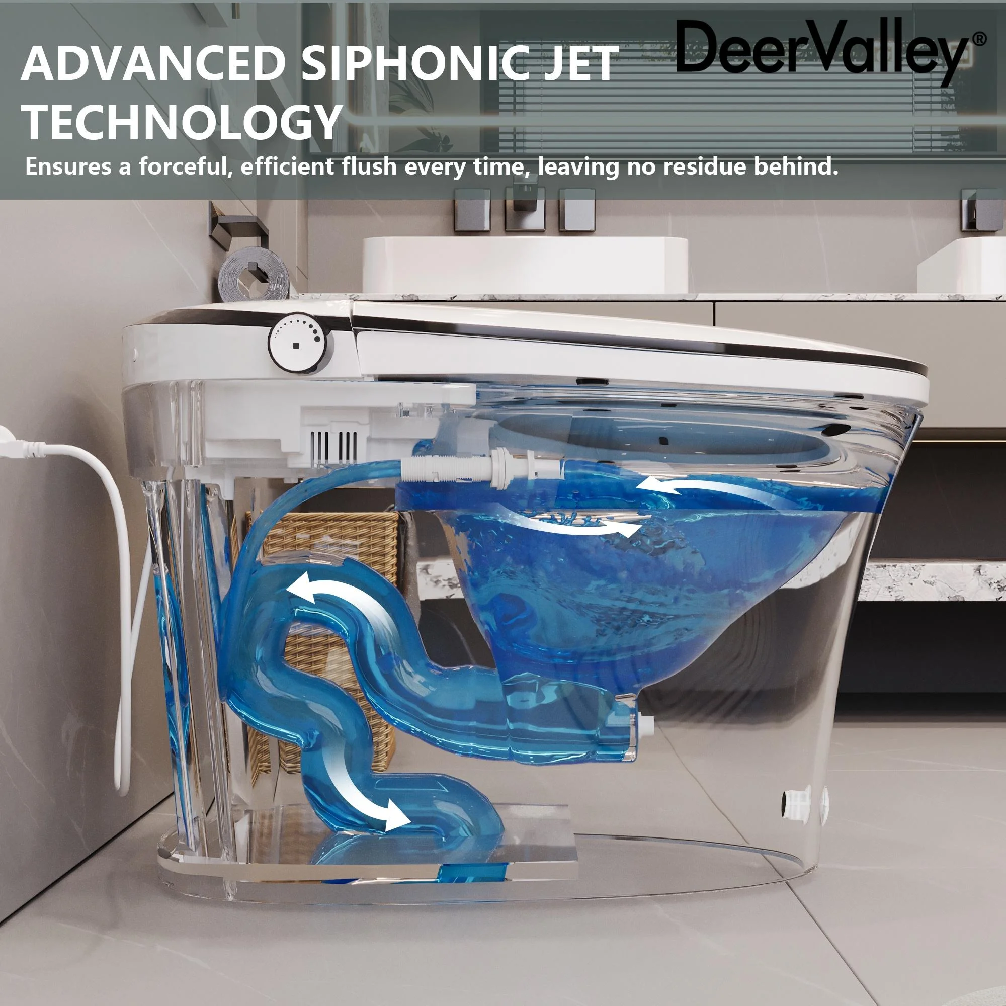 1.28 GPF Tankless Elongated Smart 1-Piece Toilet in White with Heated Seat, Auto Flush, Foot Touch Control Flush