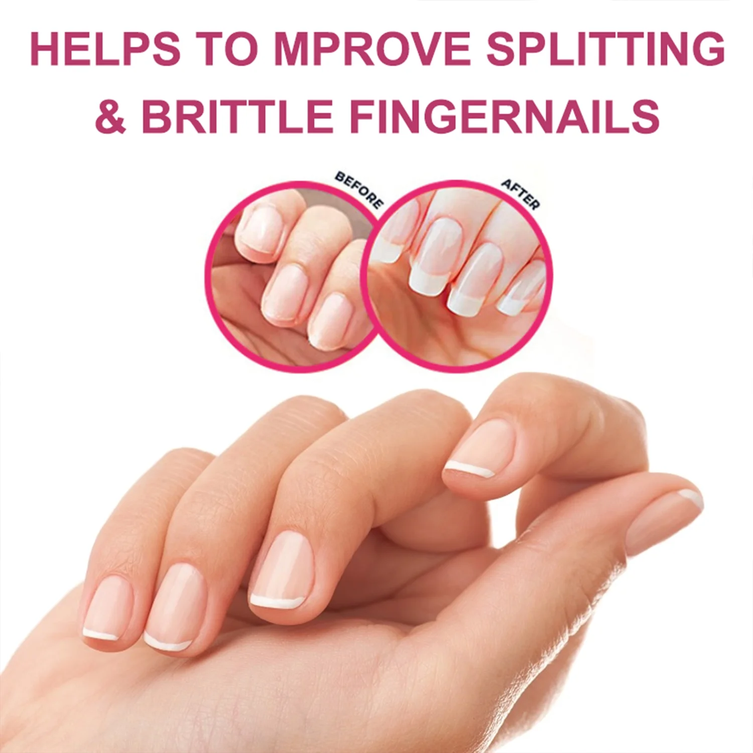 Xemenry Hair, Skin & Nails Gummies - with Biotin & Collagen - Promotes Healthy Hair (30/60/100pcs)