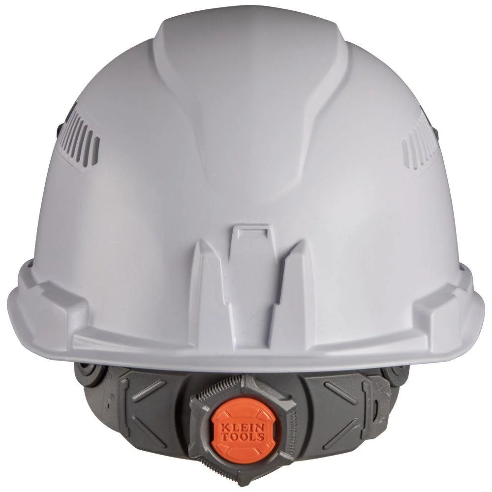 Klein Tools 60105 Vented Cap Style Hard Hat - White