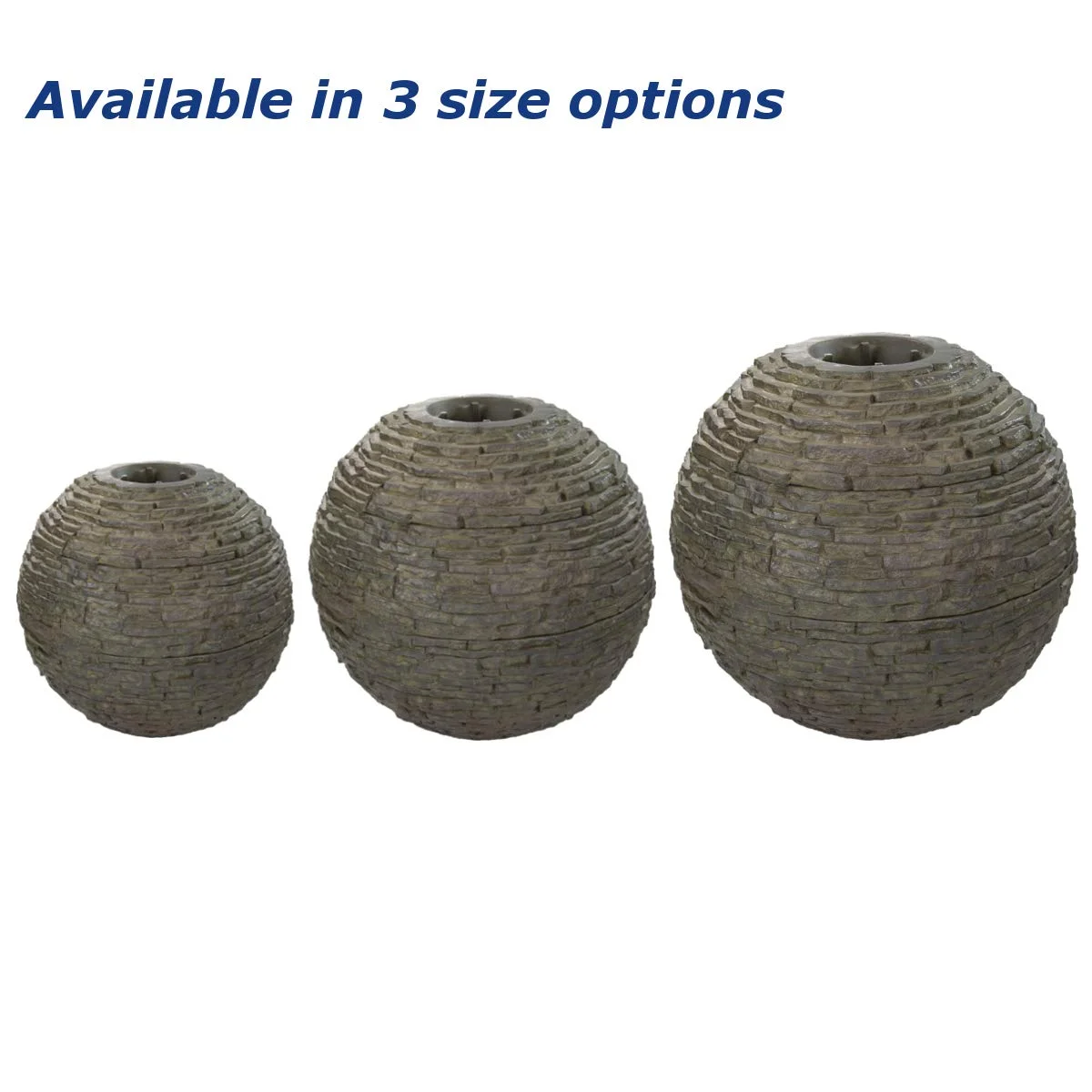 Aquascape  Stacked Slate Sphere - Large