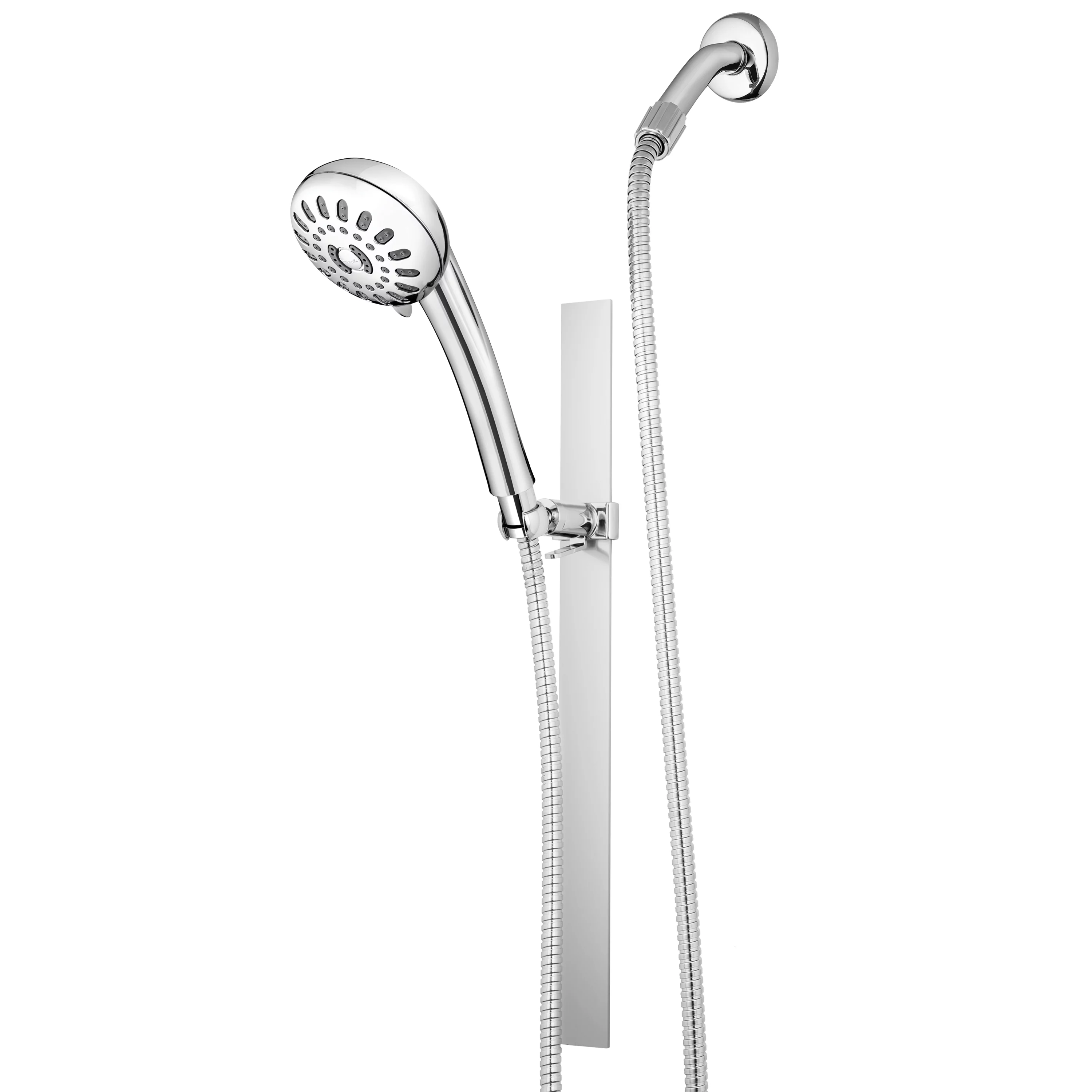 Waterpik 6-Mode Powerpulse Massage Slide Rail Shower System, Chrome, SRXBH-643ME