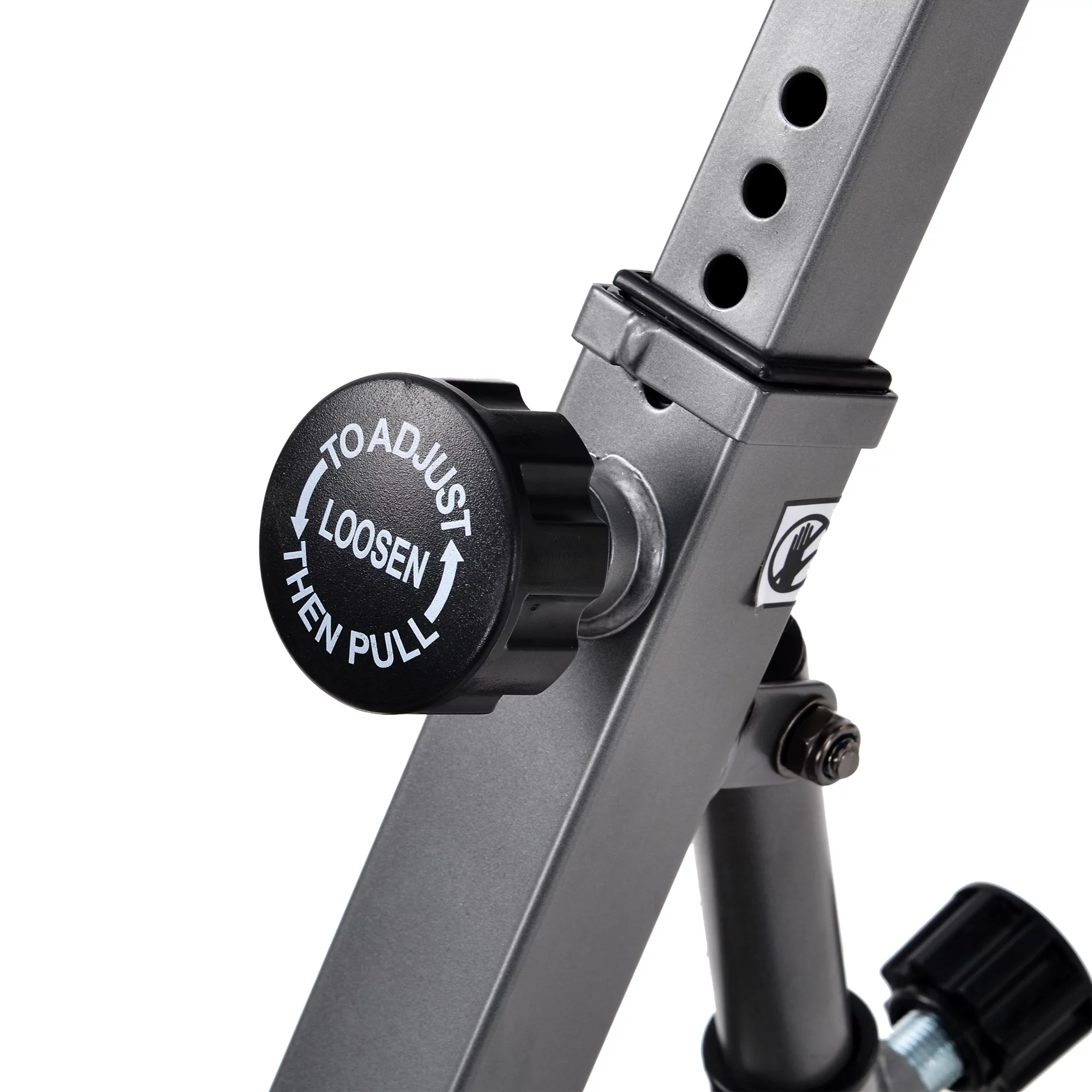 Merax 3 in 1 Exercise Bikes Folding Magnetic Upright Fitness Cycle with Desktop, Arm Resistance Bands and Extra-large Adjustable Seat