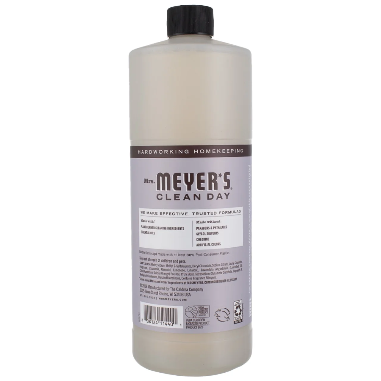 Mrs. Meyers Clean Day Multi-Surface Concentrate Lavender, 32 oz, 3 Pack