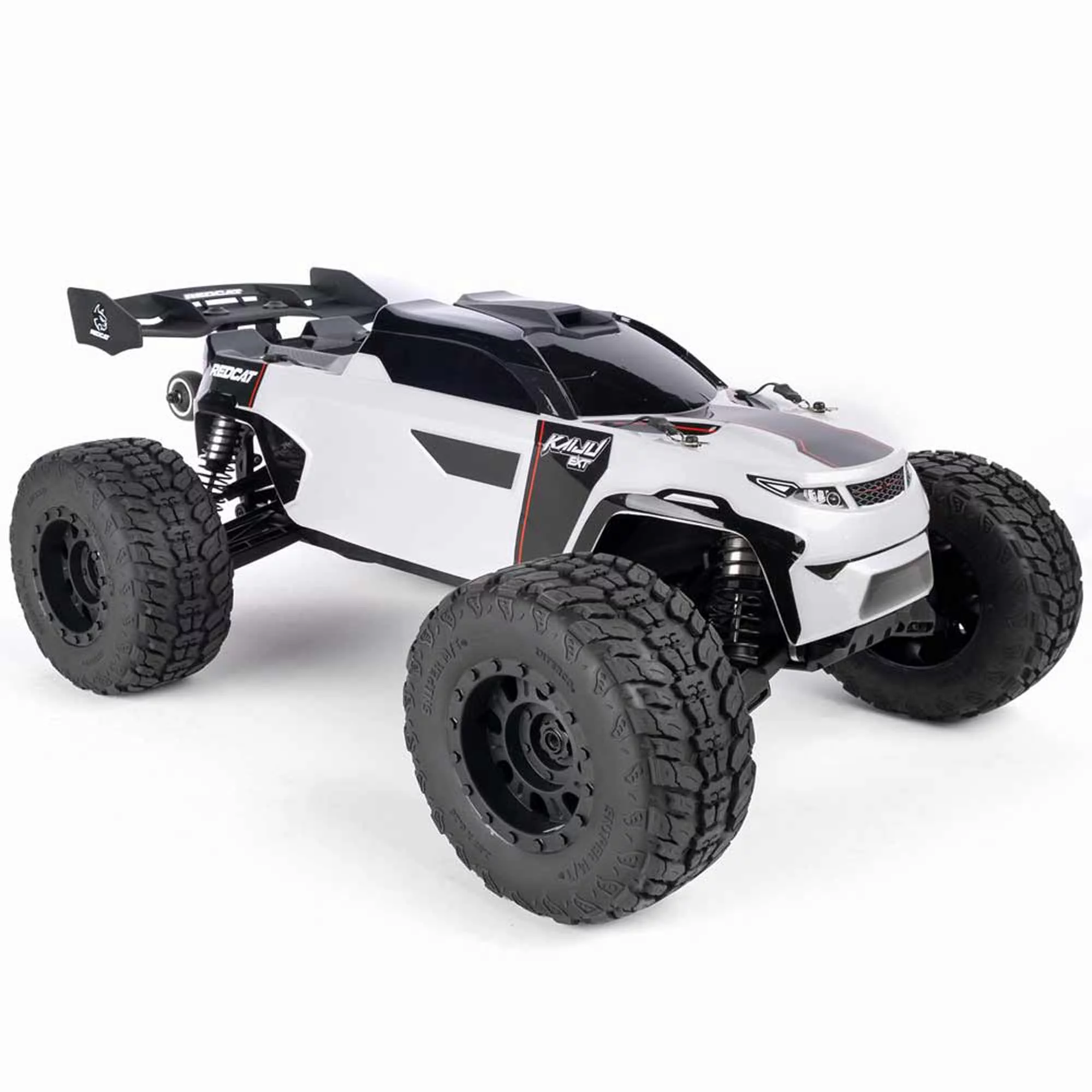 Redcat Racing 1/8 Kaiju 4 Wheel Drive 6S Brushless Monster Truck RTR Battery & Charger not included White RER14420 Trucks Electric RTR Other
