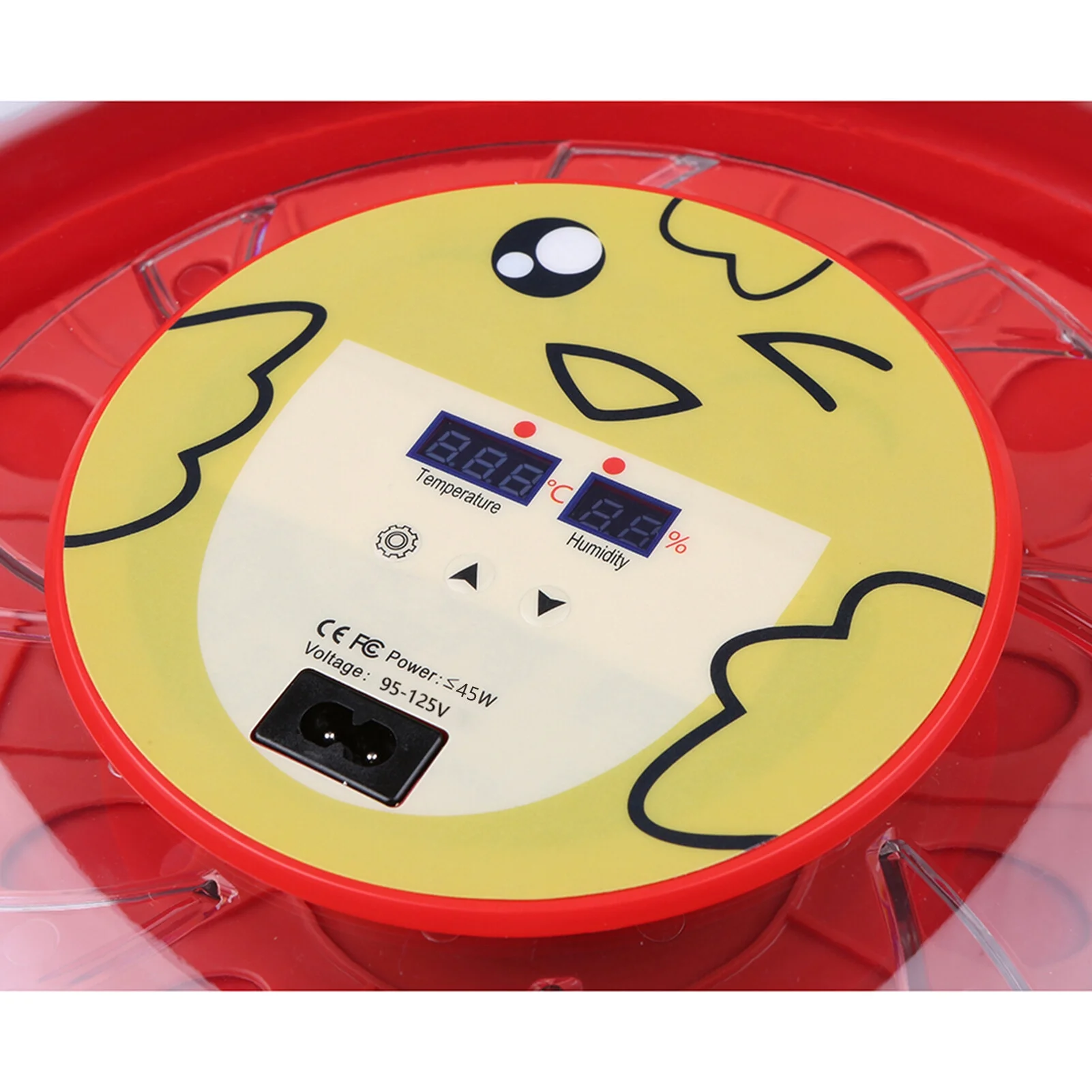 Digital Egg Incubator 30 Eggs Auto Temperature Control Auto Egg Turning Transparent Lid for Observing Growth Automatic Poultry Hatcher for Chickens Ducks Quail Birds