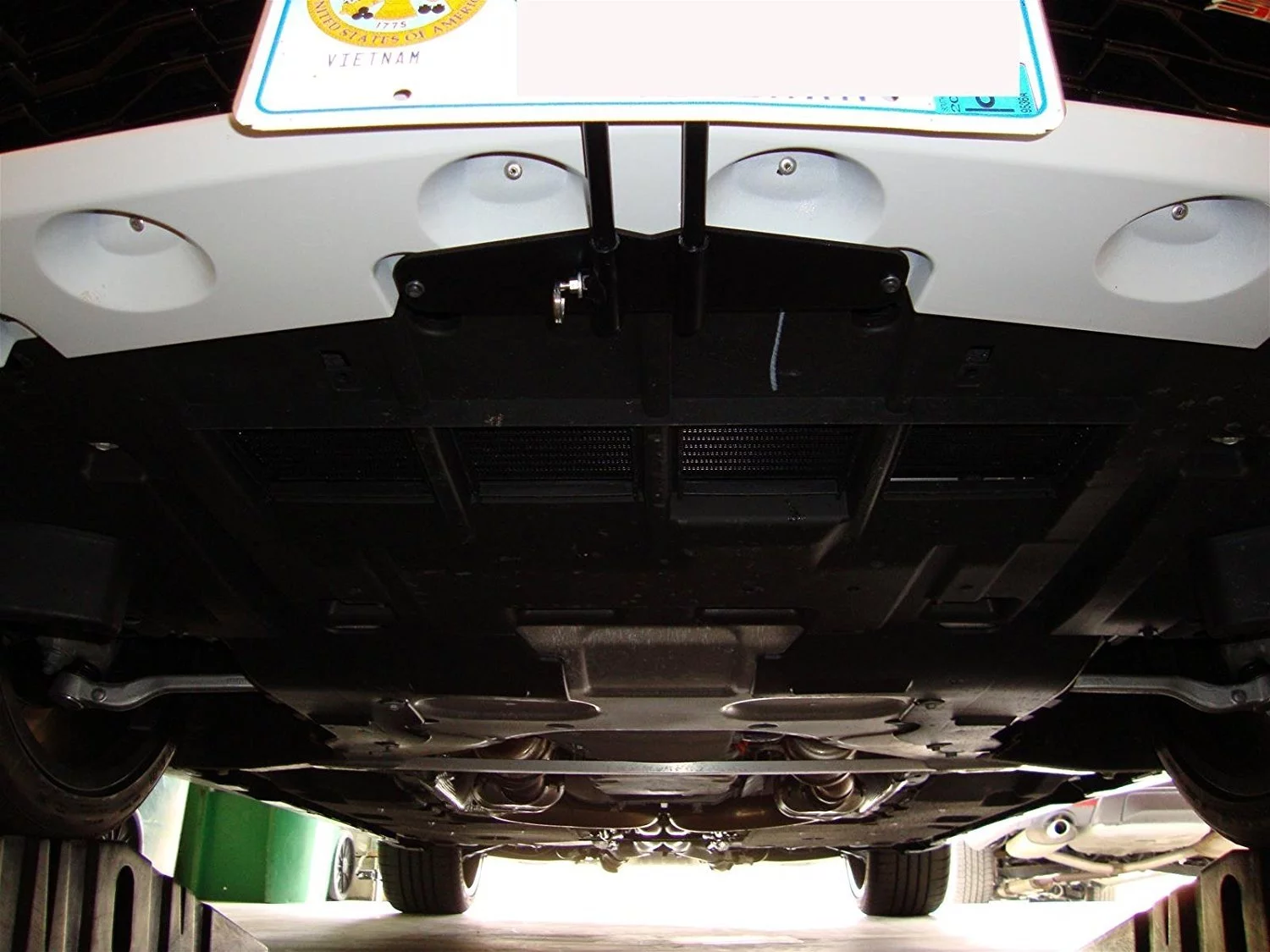 Chevrolet Camaro STO-N-SHO Removable Take Off Front License Plate Bracket 2016-2017 Camaro w/ Ground Effects