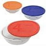 Pyrex 1085308 Smart Essentials 6-Piece Mixing Bowl Set