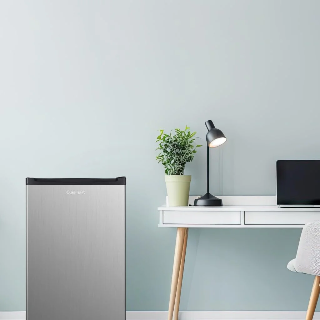 Cuisinart 4.4 Cu. Ft Compact Fridge, Silver