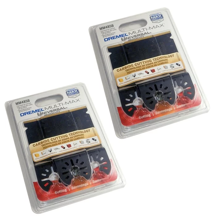 Dremel 2 Pack of Genuine OEM Replacement Carbide Blades # 2615M485AD-2PK