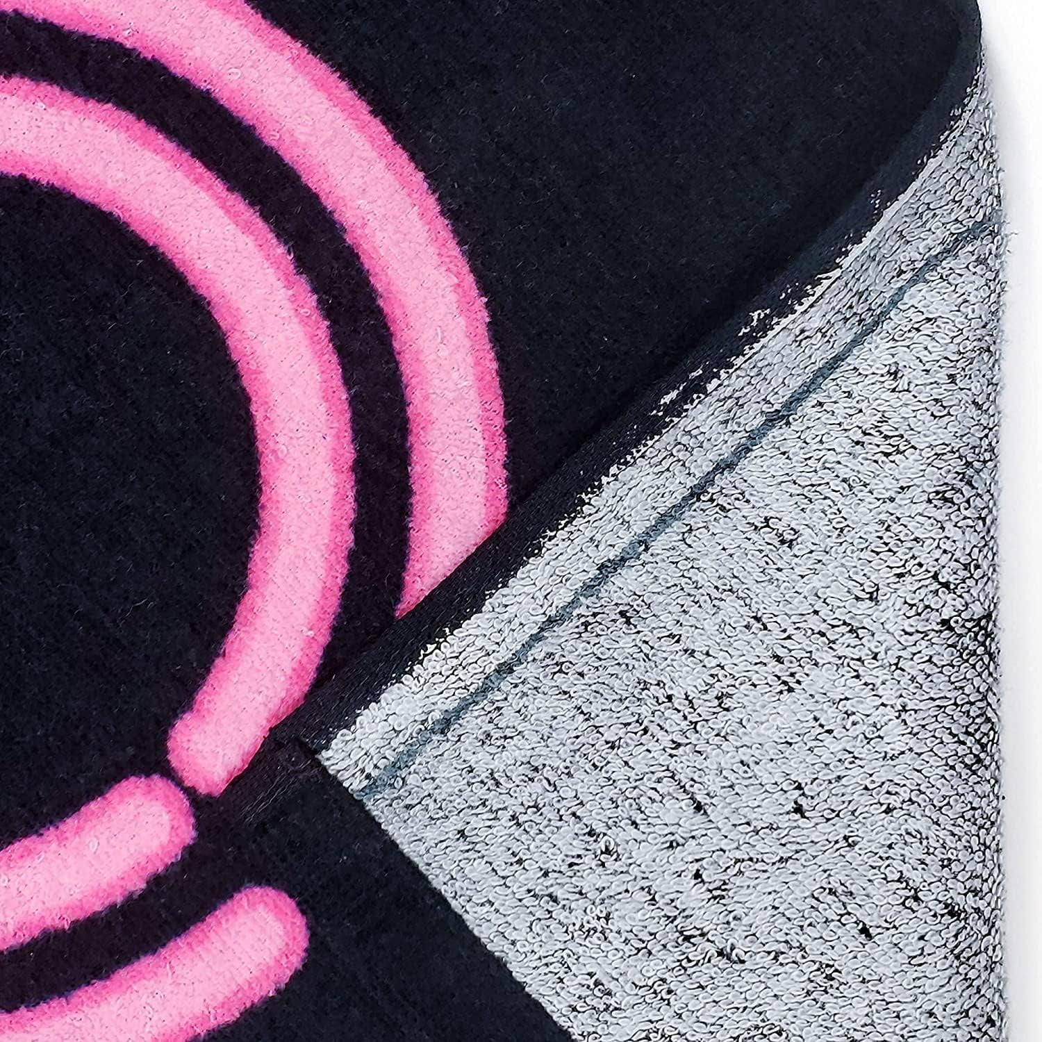 Kaufman - Beach Towels, 100% Soft, Plush Absorbent Cotton Velour, Large Size 34'' X 64'', Quick Dry Printed Beach, Pool And Bath Towel (Watermelon, 1)