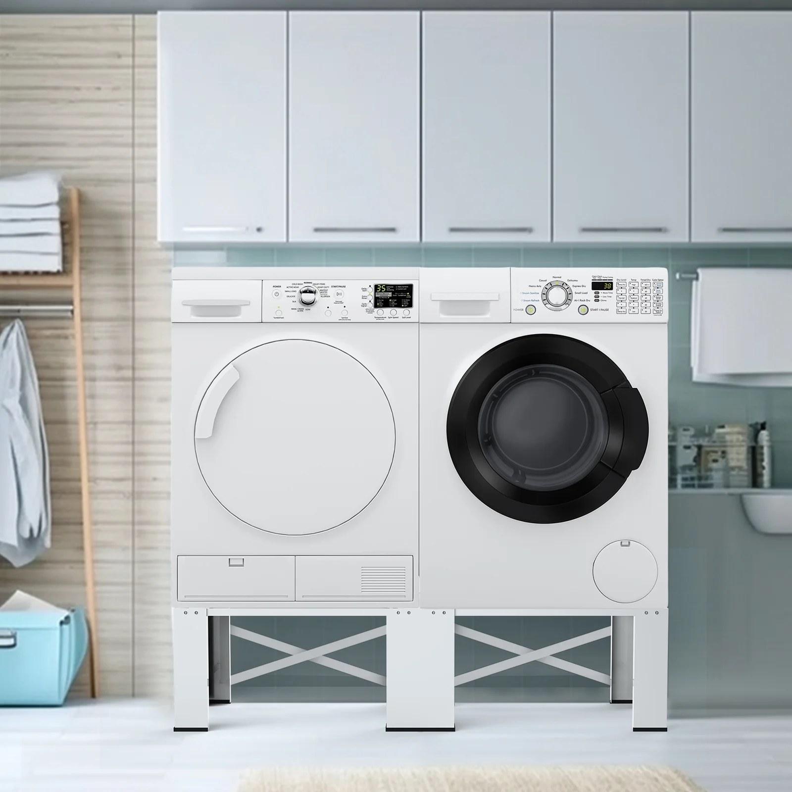 2-in-1 Upgraded Design Wash Dryer Pedestals 29