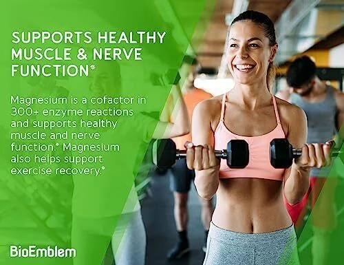 Triple Magnesium Complex | 300mg of Magnesium Glycinate 90 capsules