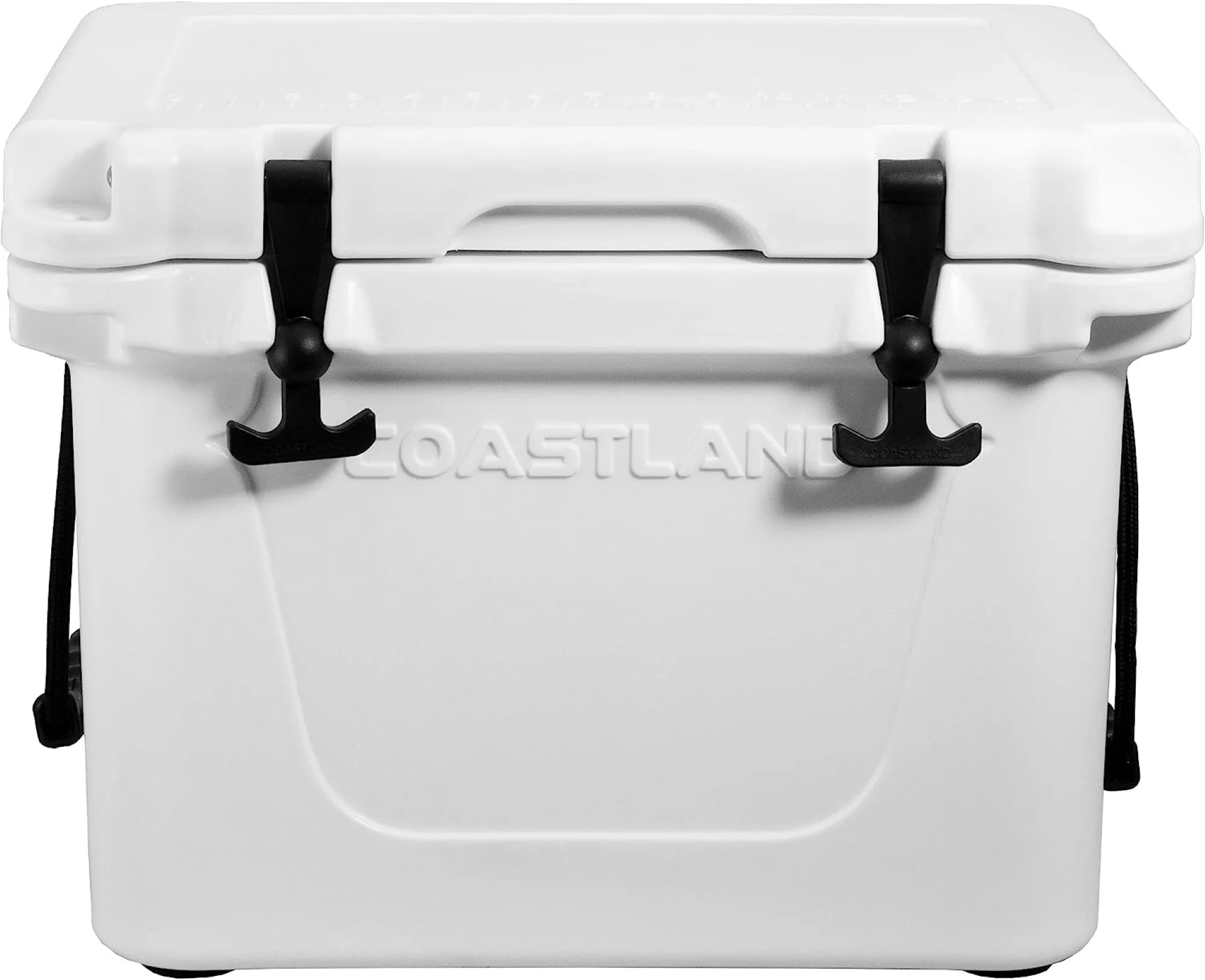 Coastland Delta Series 25 Quart Hard Sided Cooler, Premium Insulated Ice Chest, White