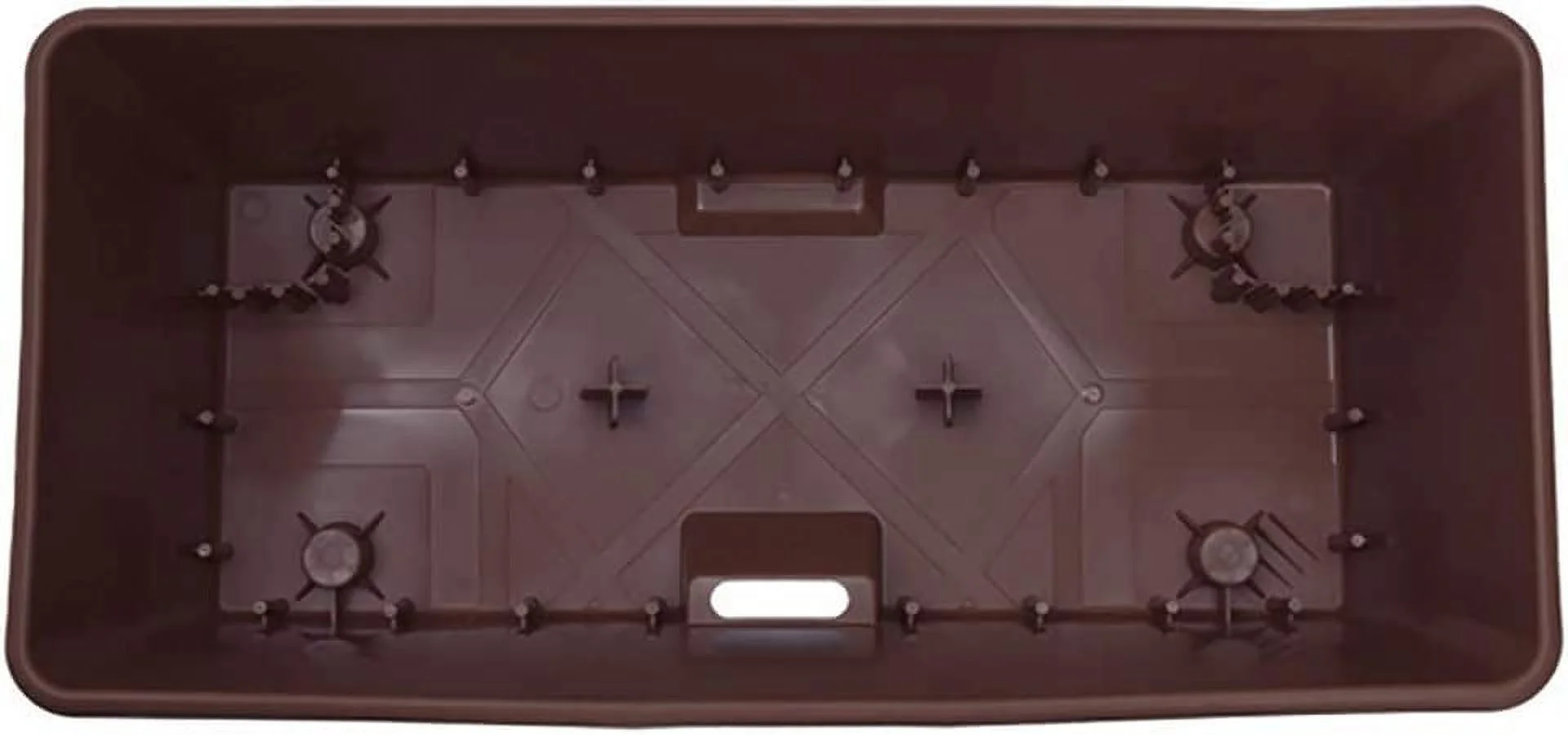 Garden Kit Planter, Standard, Chocolate