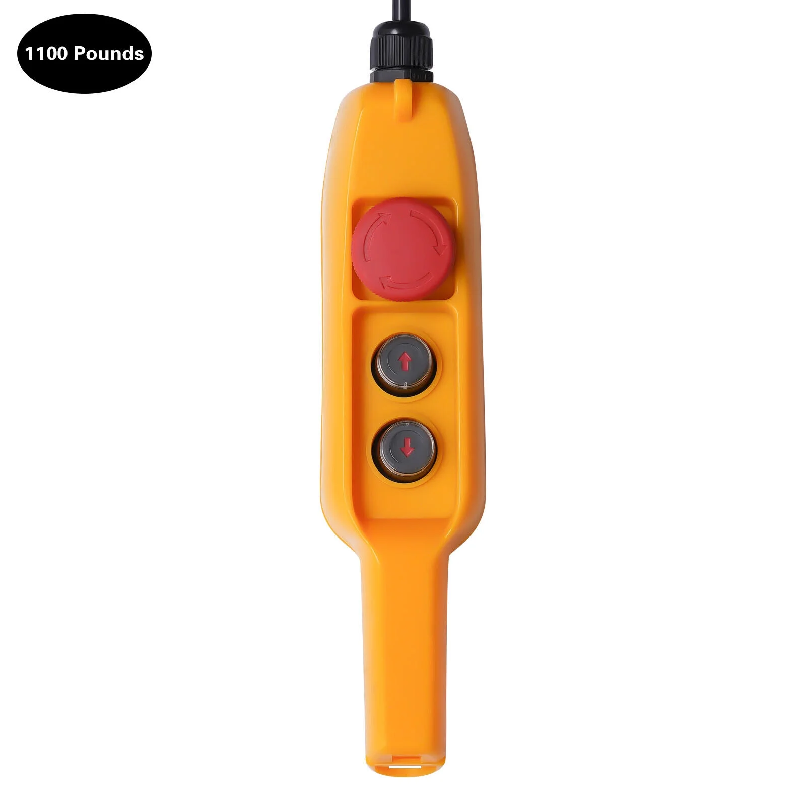 1/2Ton 1300W Electric Chain Hoist 1100Lb 13Ft Lifting Chain Hoist w/Wired Remote Control