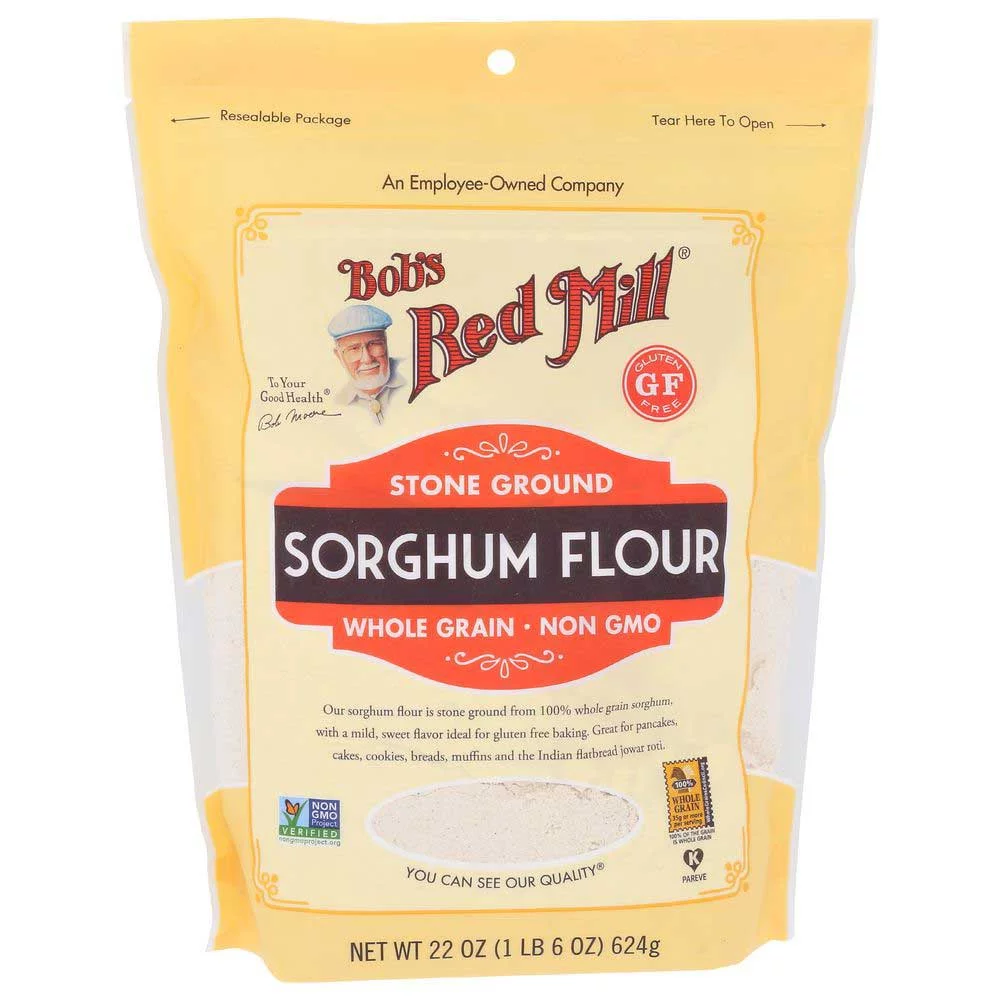Bobs Red Mill Sorghum Flour, 22 Ounce -- 4 per Case.
