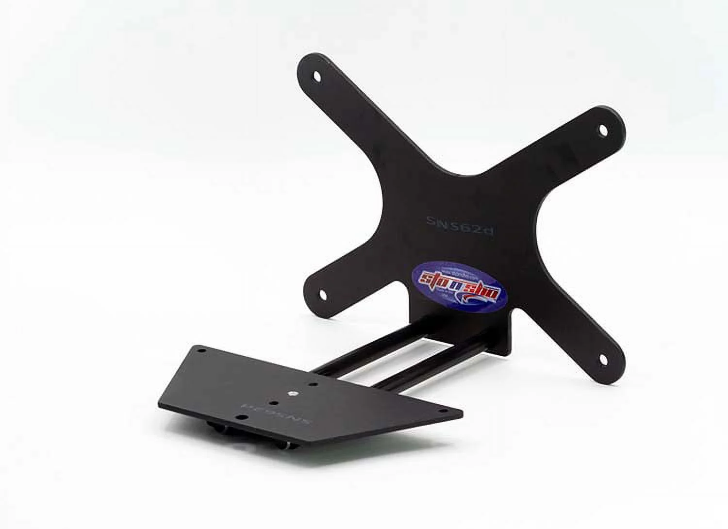 STO N SHO Front License Plate Bracket Compatible with 2016-2017 Ford Mustang California Special (SNS62d)