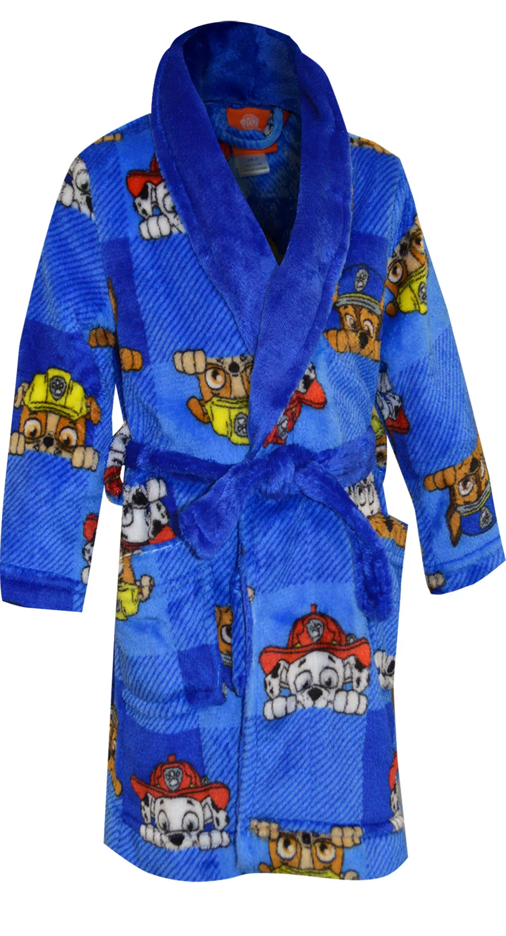 Nickelodeon Boys' Paw Patrol Blue Toddler Robe